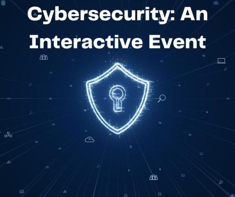 An image promoting a cybersecurity event.