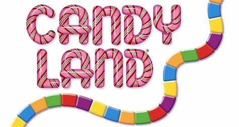 Candy Land board game graphic