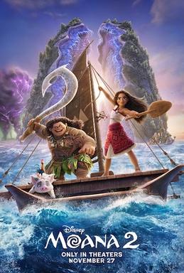 Moana 2 movie poster