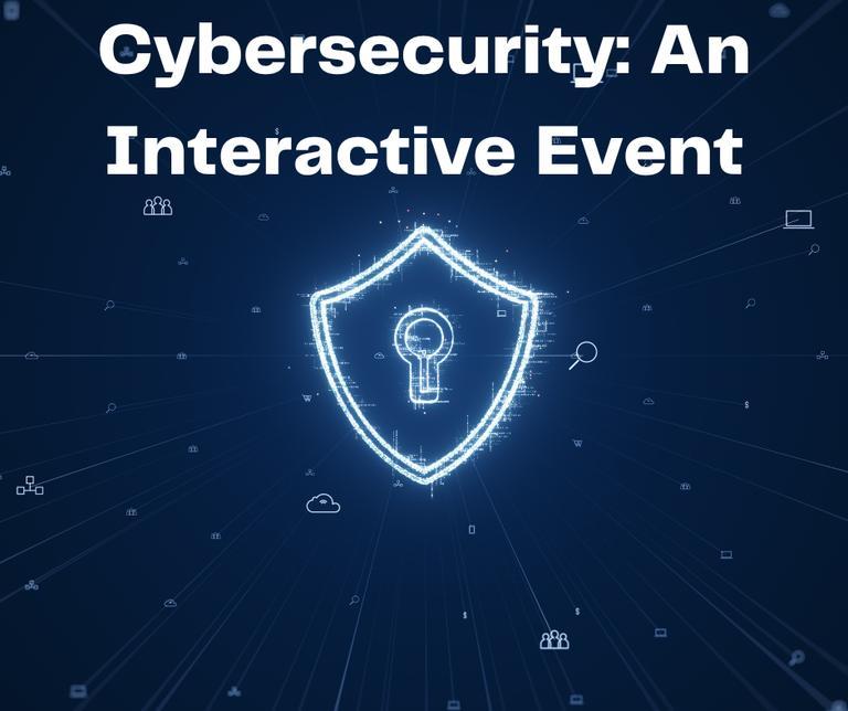 An image promoting a cybersecurity event.