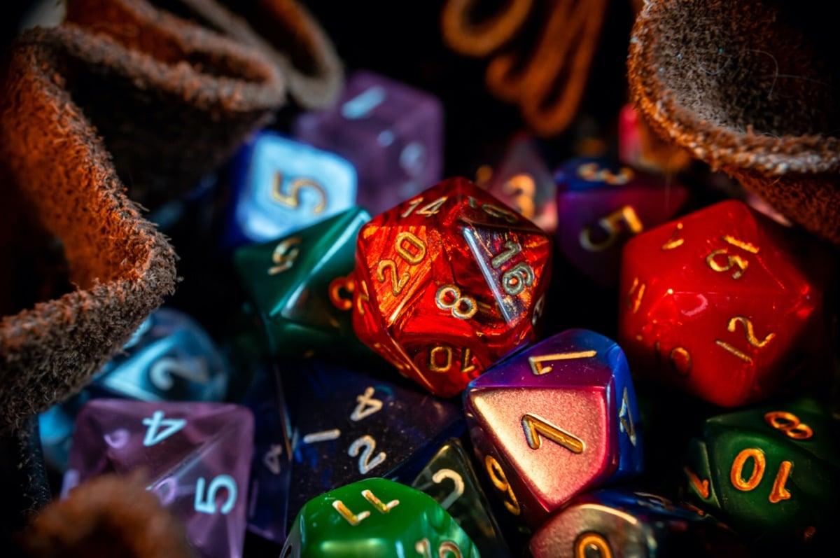 Dungeons and Dragons Dice